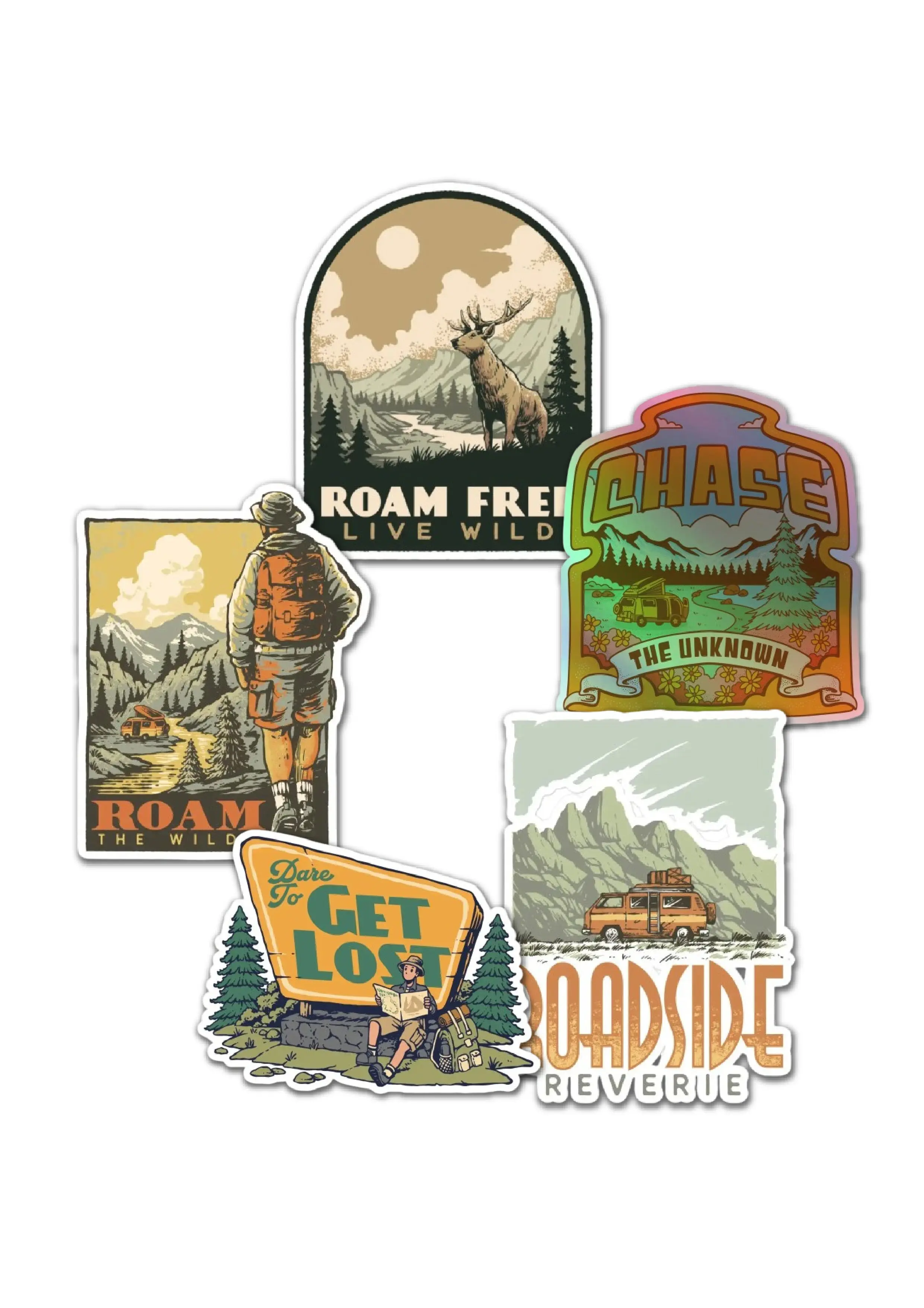 Roamer 5 Sticker Collection